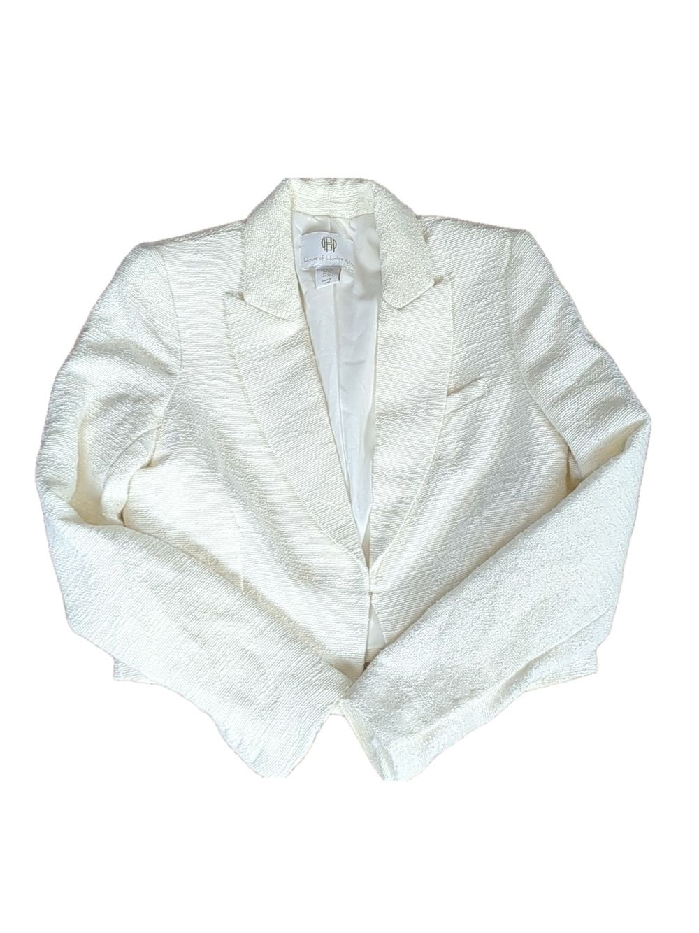 House Of Harlow 1960 Off White Cropped Blazer Size Xs